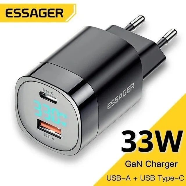 Carregador 33W + Cabo 60W USB-C/USB-C Essager - Foto 5
