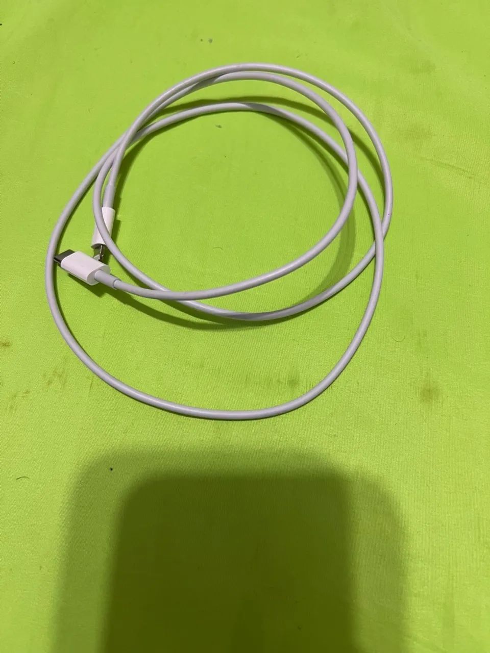 Cabo de carregador USB-C para Lightning original novo  - Foto 2