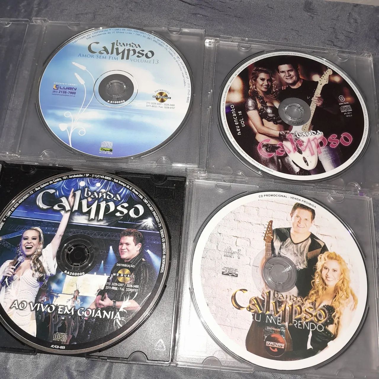 Coleção 16 cds banda calypso - Foto 4