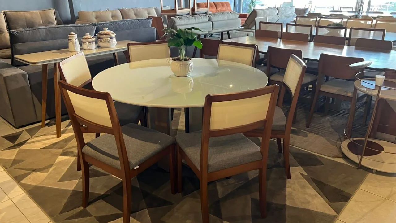 Mesa com cadeiras de madeira, a pronta entrega  - Foto 3