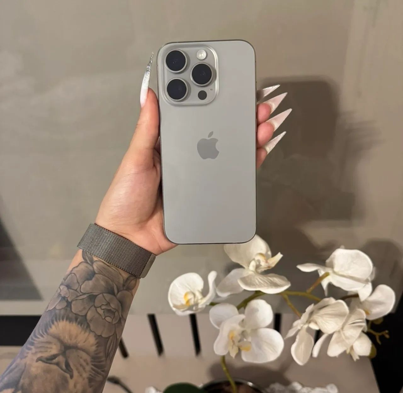 iPhone 15 Pro Titânio Natural  - Foto 3