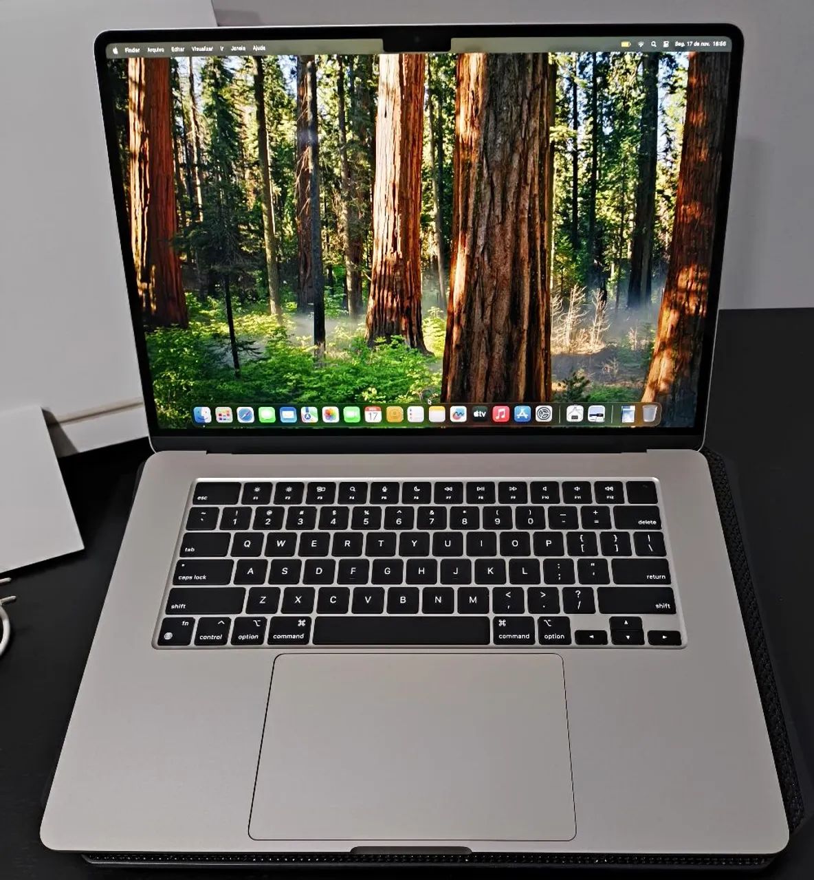 Macbook Air M2 - 15 polegadas - 512GB de SSD - 8GB de RAM - Avalio