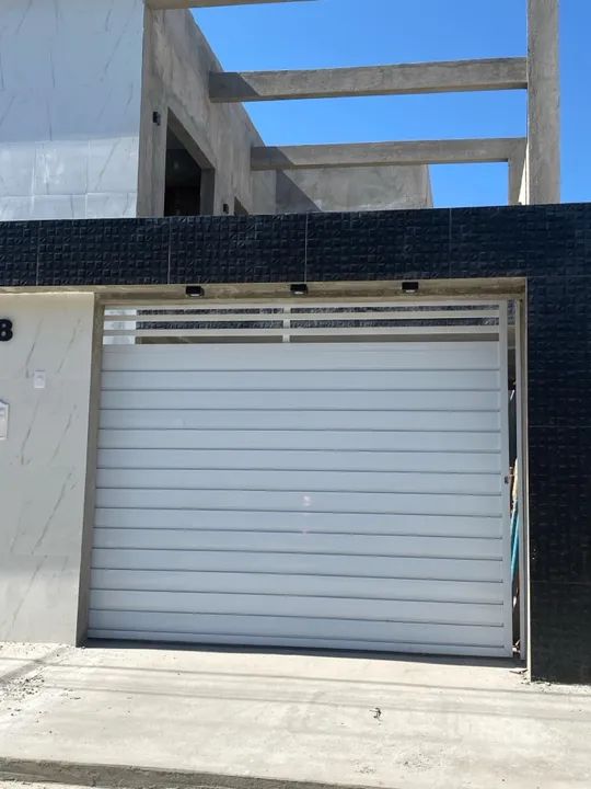 Portão de Alumínio Branco