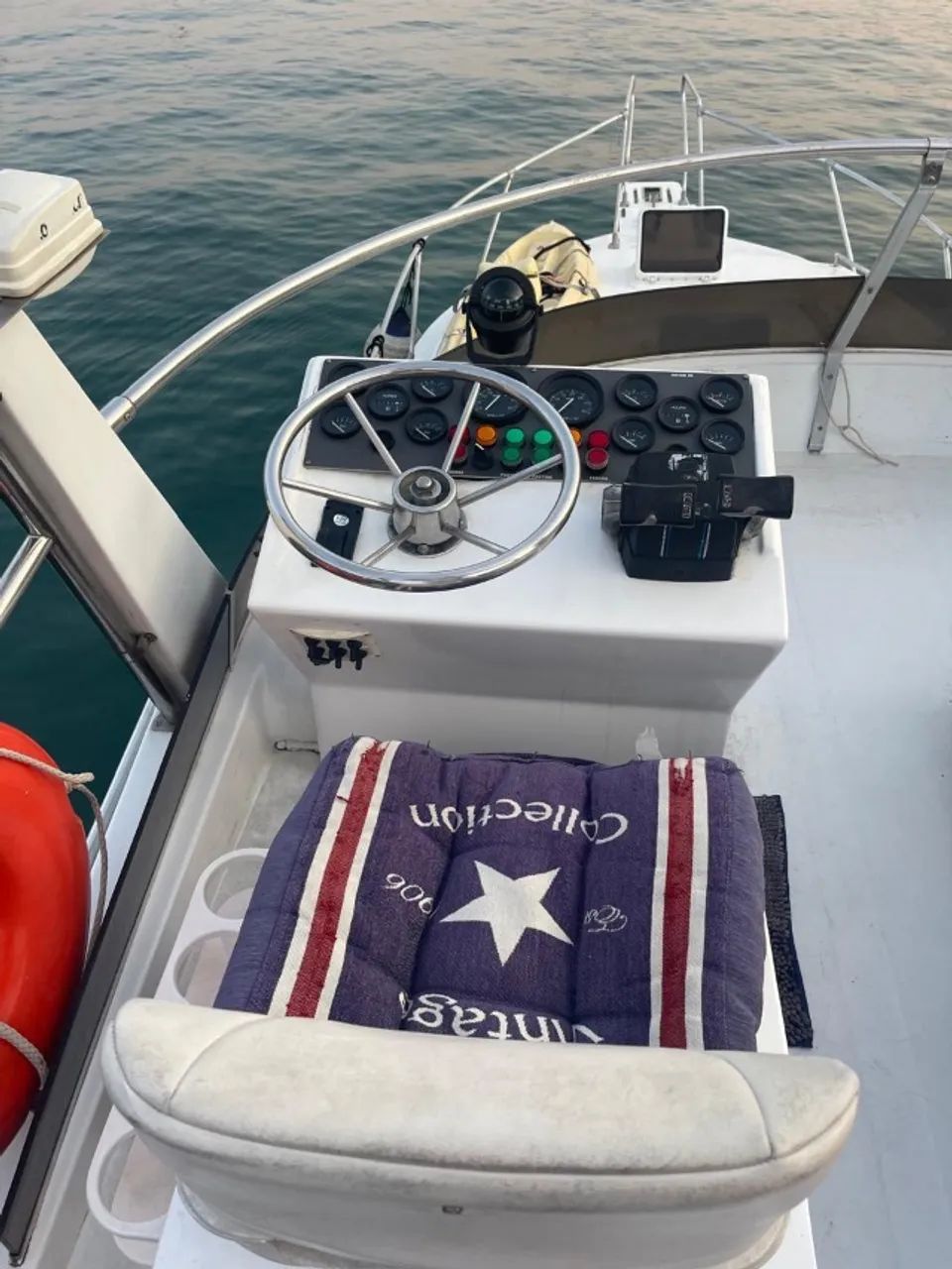 Lancha Dm 36 2x Mercedes OM 352 turbinados - Foto 5