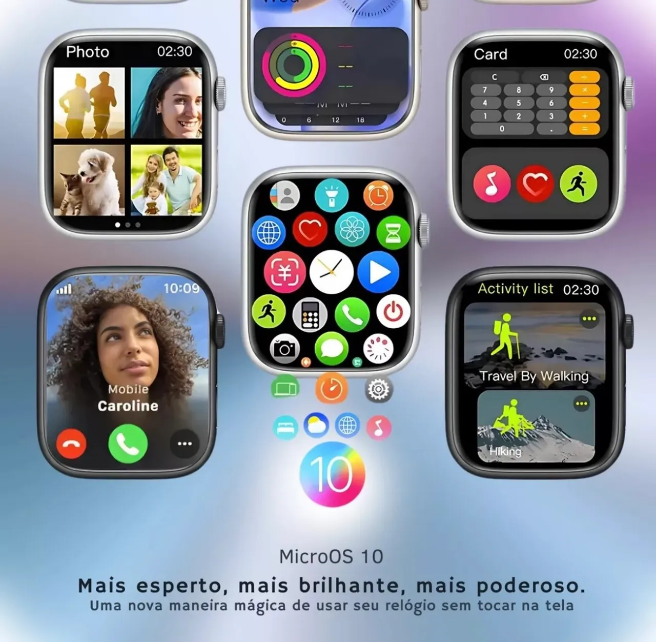 Smartwatch Microwear - Tela Touchscreen