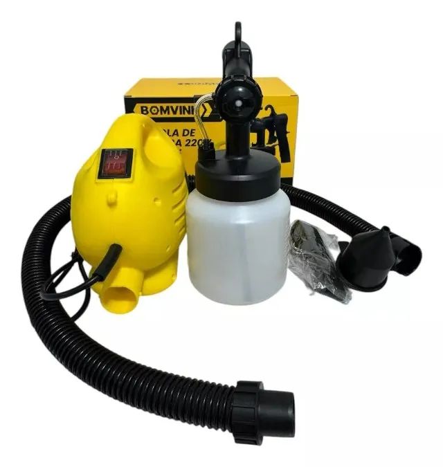 Pistola Eletrica p/ Pintura 500ml/min 650w 220v (BOM-9570) - Bomvink - Foto 4