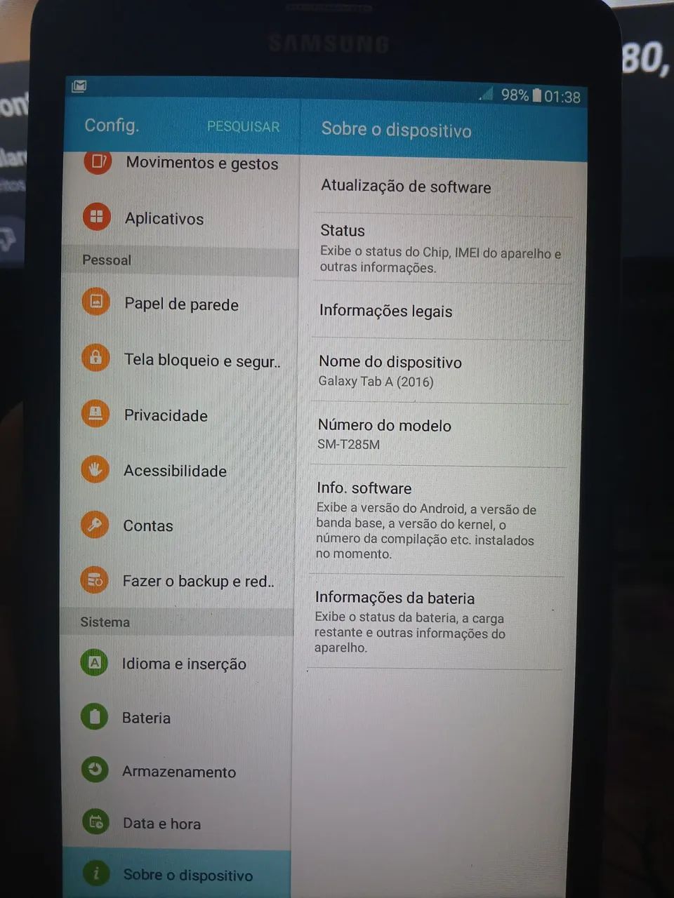 GALAXY TAB A6 - Foto 3