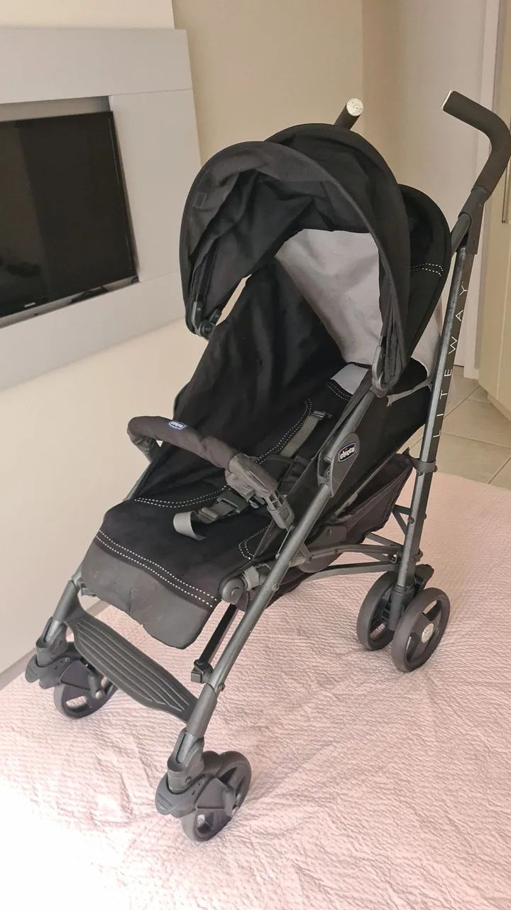 Carrinho de Bebê Chicco Lite Way - Foto 3