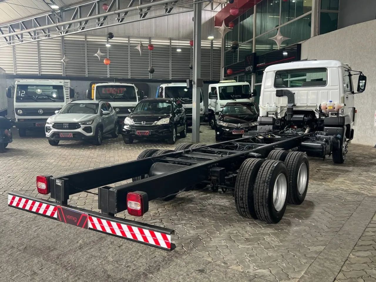 Caminhão Vw 10.160 Trucado 6x2 Chassi Ñ *0 8160 - Foto 13