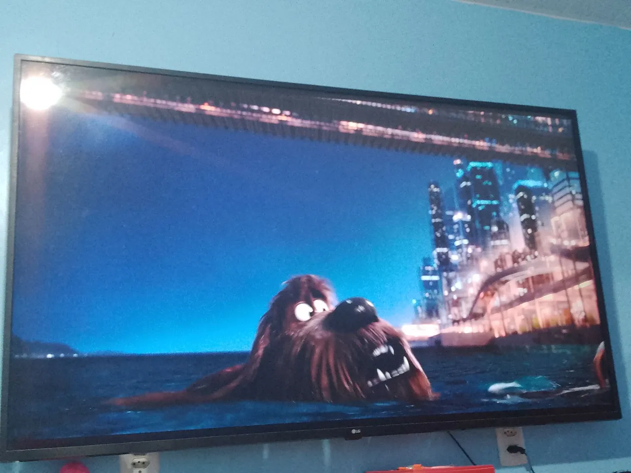 TV LG - Tela grande e imagem incrível!