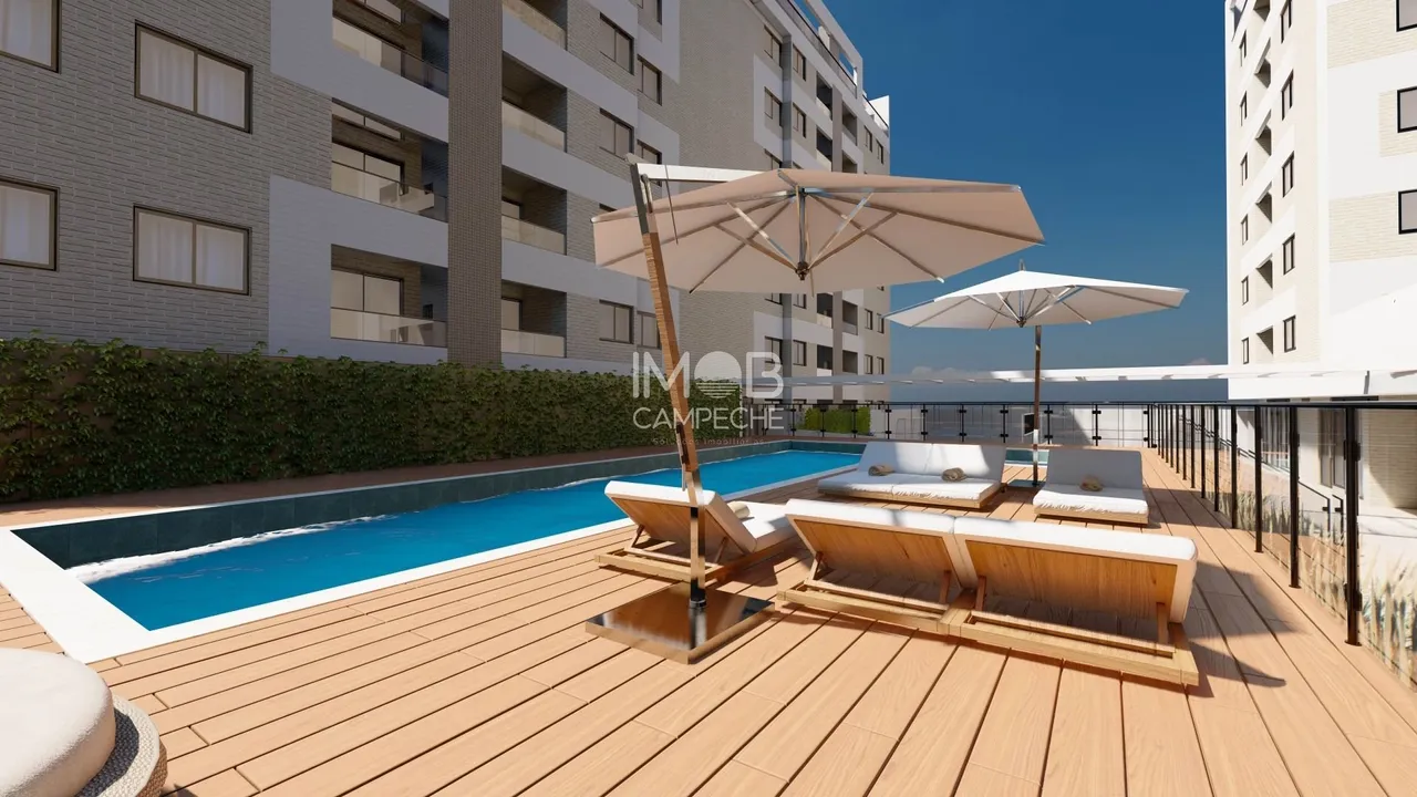 Apartamento com 2 dormitórios à venda, 63 m² - Abraão - Florianópolis/SC
