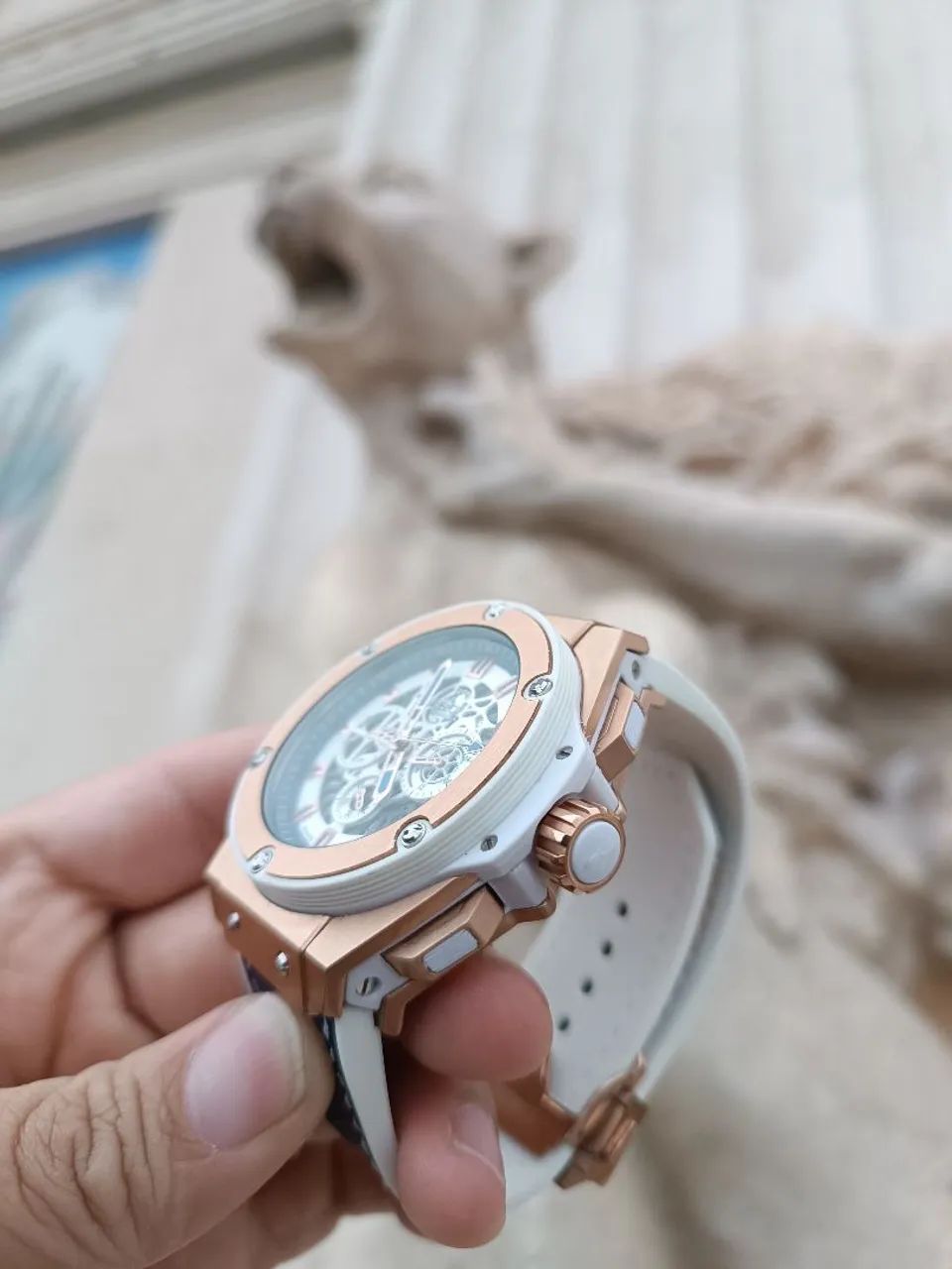 Relógio HUBLOT MIAMI Multifuncional PREMIUM   - Foto 4
