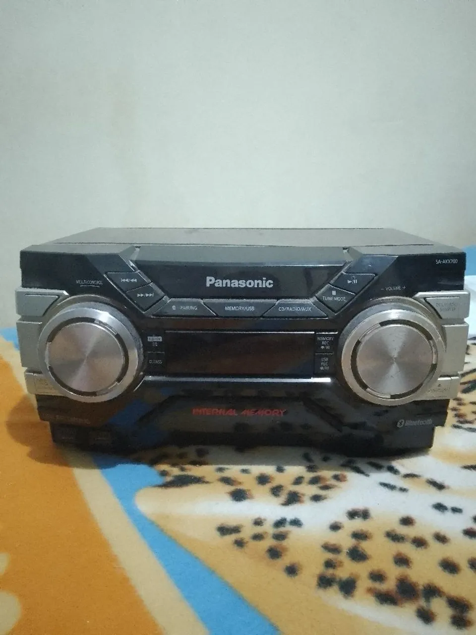 som panasonic com defeito