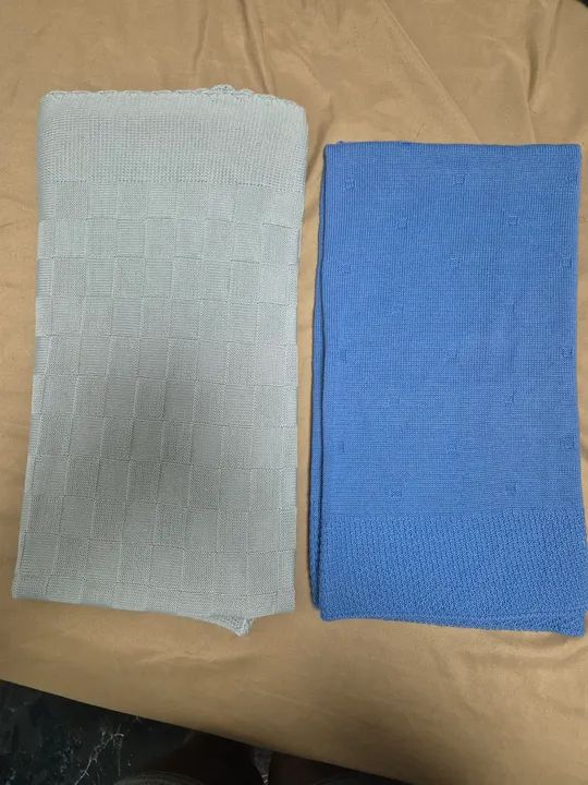 Mantas de linho nunca usadas