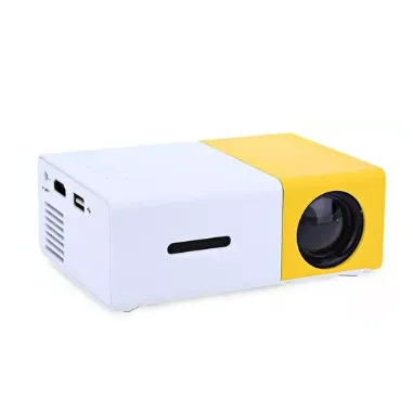 Mini Projetor Yg-300 Led Portátil Full Hd 600 Lumens Usb 006028-Valor a Vista