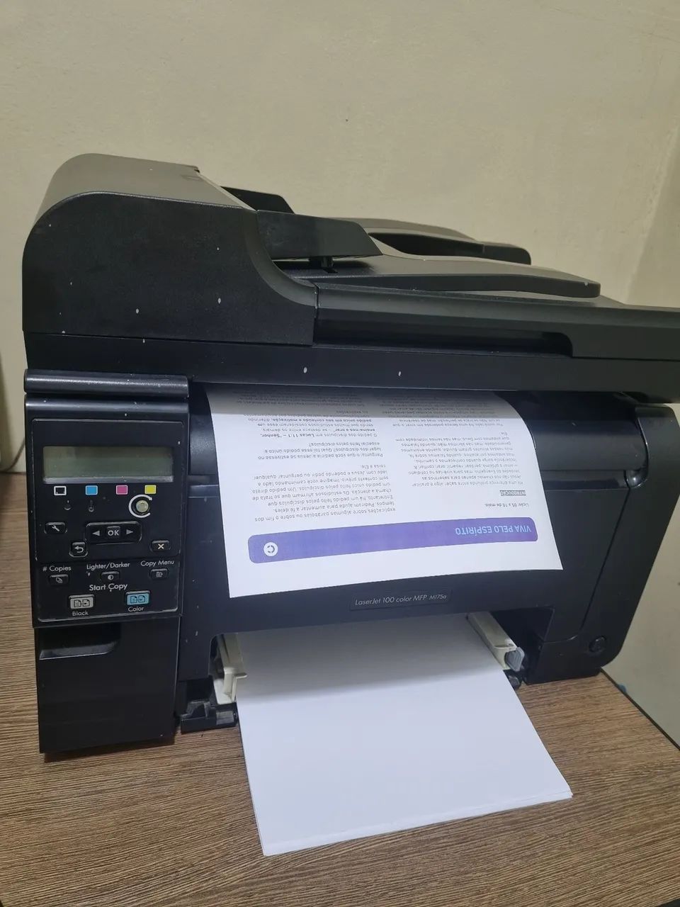 Impressora Multifuncional LaserJet 100 color MFP M1750