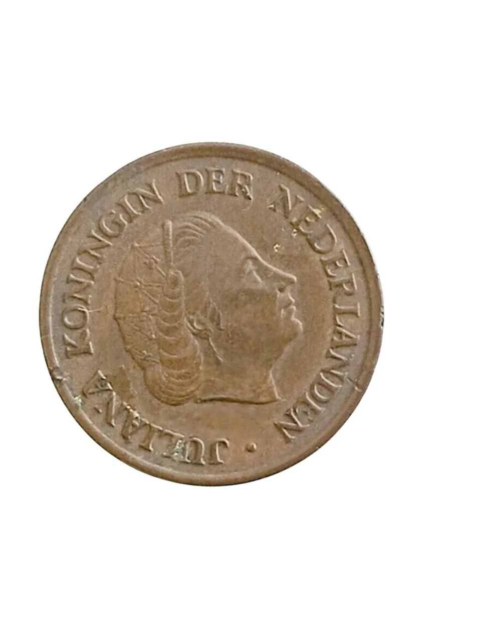 Moeda Holandesa 5 cent 1966 bronze - Foto 2