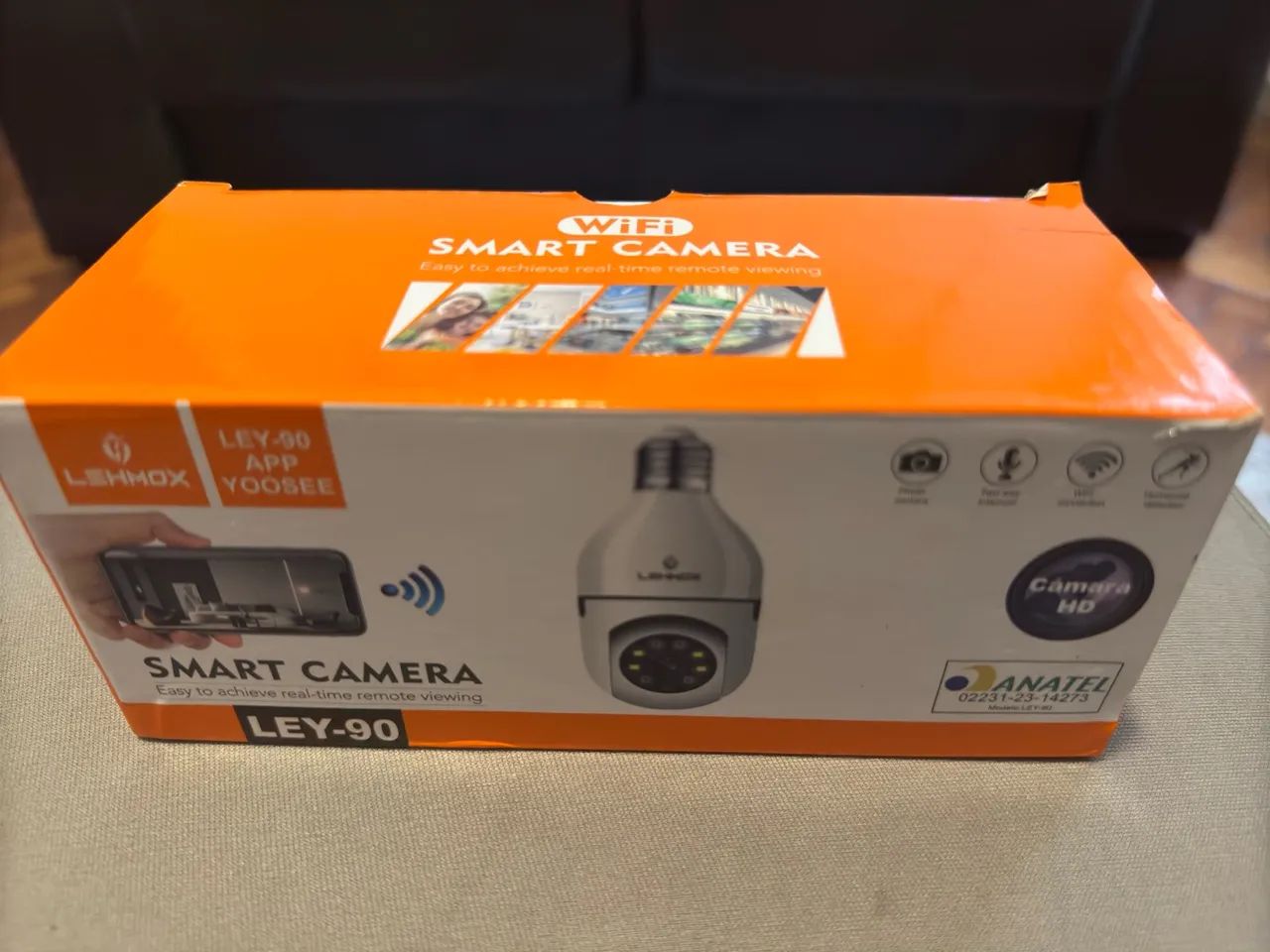 2 Smart Câmera WI-FI marca LEHMOX  modelo LEY-90 para uso com o app YOOEE - Foto 4