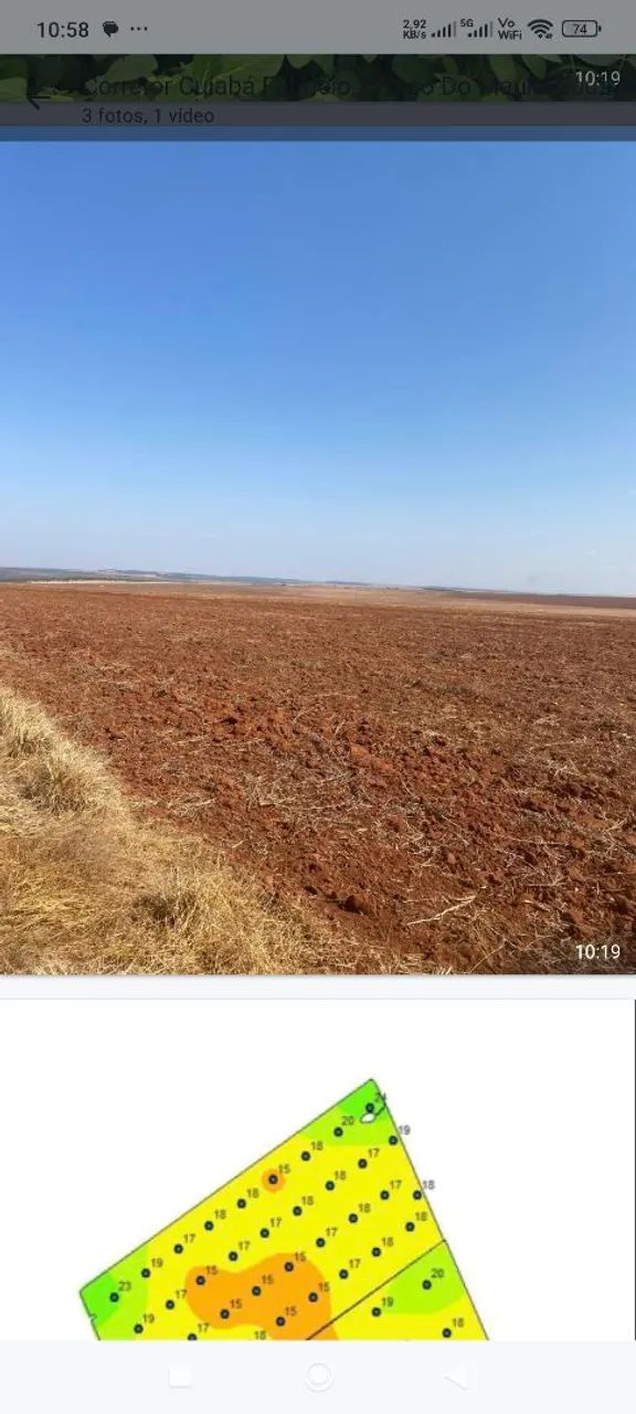 Fazenda de arrendamento 620hec em Itiquiras MT.