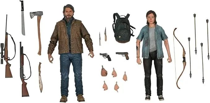  NECA Ultimate Joel & Ellie 2-Pack de The Last of Us Part II - Foto 2