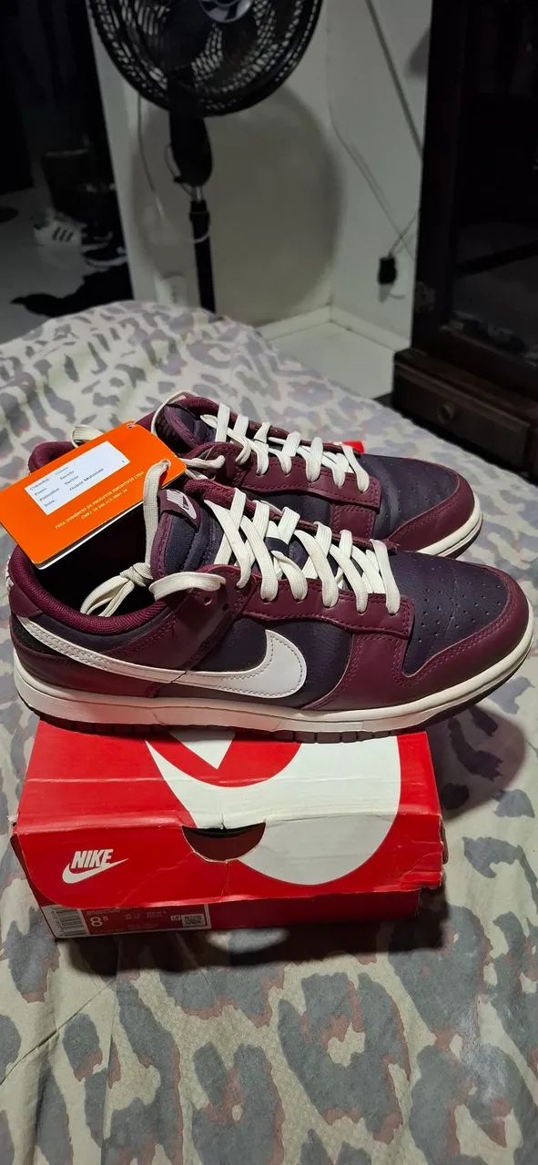 Nike Dunk Low Retrô Dark Beetroot/Burgundy Ash - Foto 3