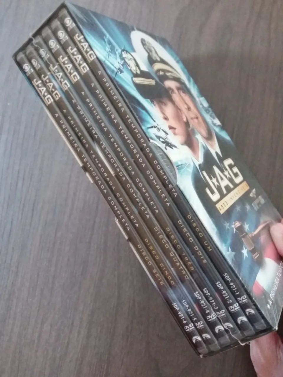 BOX 6 DVDs DA SÉRIE JAG ASES INVENCÍVEIS 1ª TEMP COMPLETA - NOVO LACRADO! - Foto 2