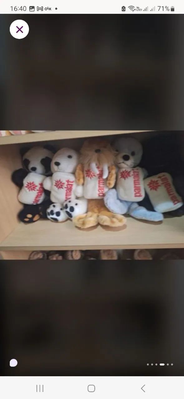 Colecao parmalat completa 21 pelucias - Foto 4