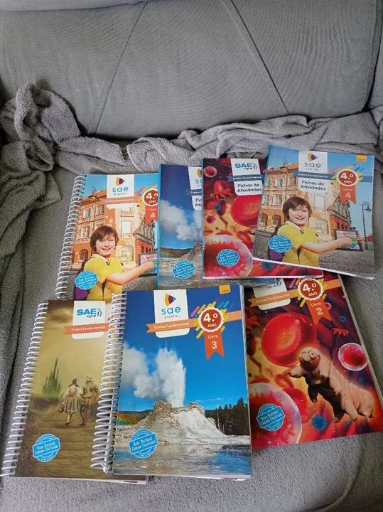 Livros da 4° série  SAE digital 