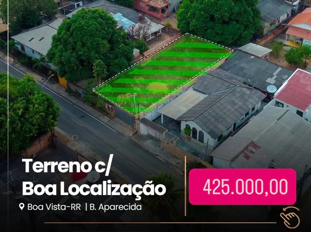 Vende-se terreno no bairro Aparecida