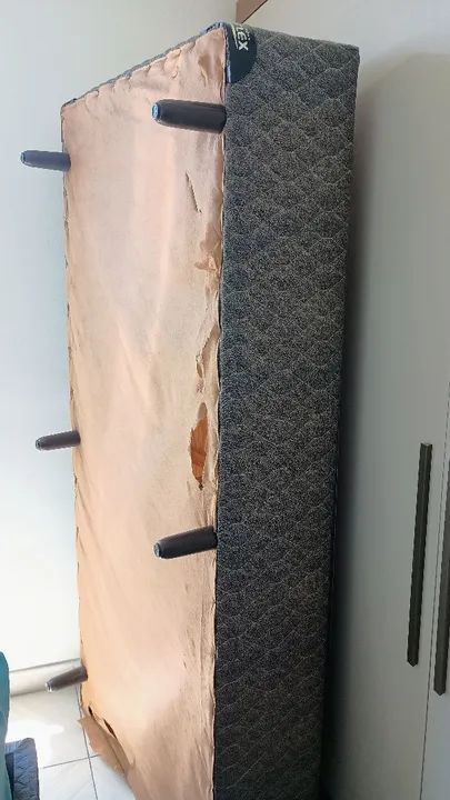 Colchão Cama Box Casal Biflex Bahia Solteiro - Foto 3