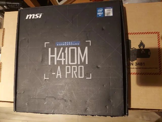 Placa-Mãe MSI H410M-A PRO - LGA 1200 DDR4