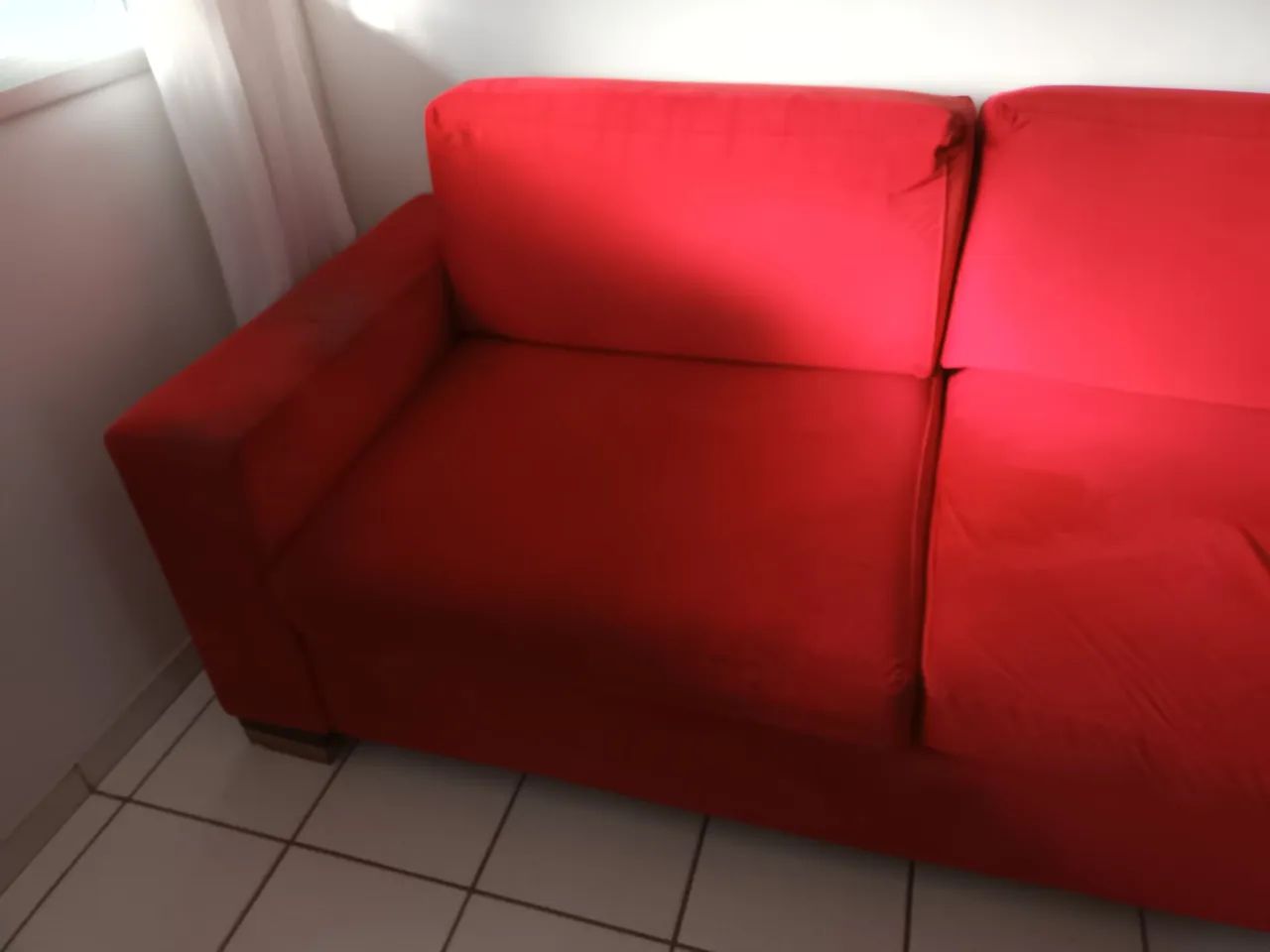 Sofa 2 lugares usado (ótimo estado) - Foto 3
