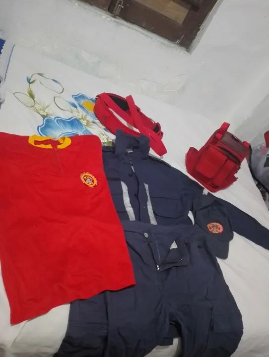 Kit completo fardamento  bombeiro civil - Foto 2