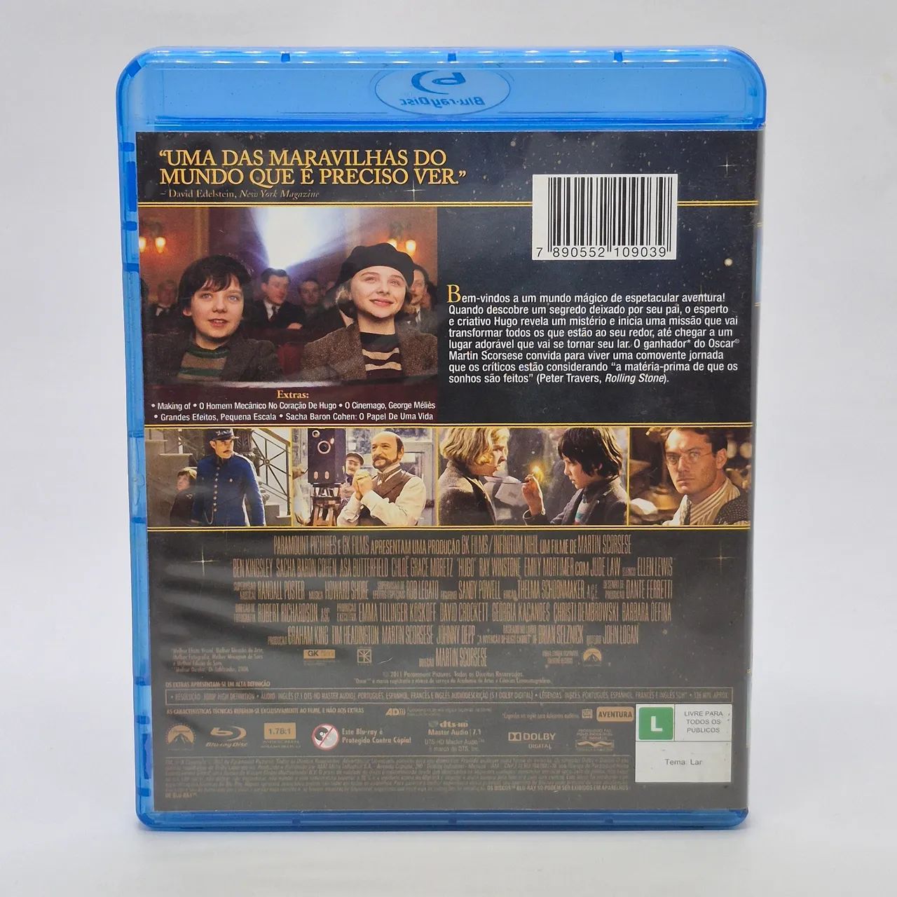 Blu-ray - A Invenção de Hugo Cabret - Foto 2