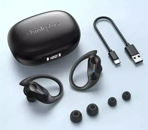 Lenovo LivePods LP75 TWS - Fone de Ouvido Esportivo (Suporte Flexível) Bluetooth 5.3 - Foto 5