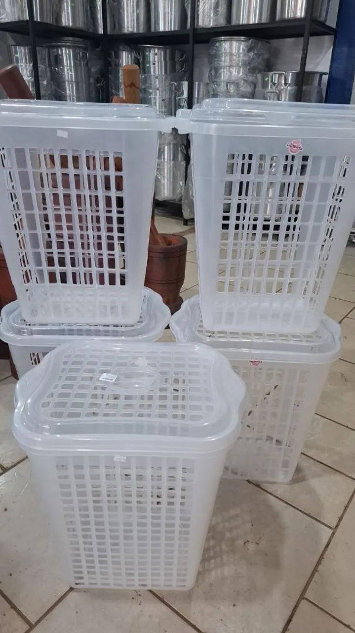 Cesto grande  para roupa  - Foto 3