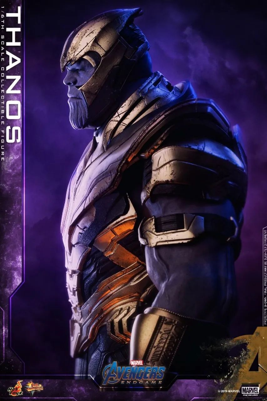 Figura Avengers endgame - Thanos 1/6 (Semi Novo) Hot Toys - Foto 2
