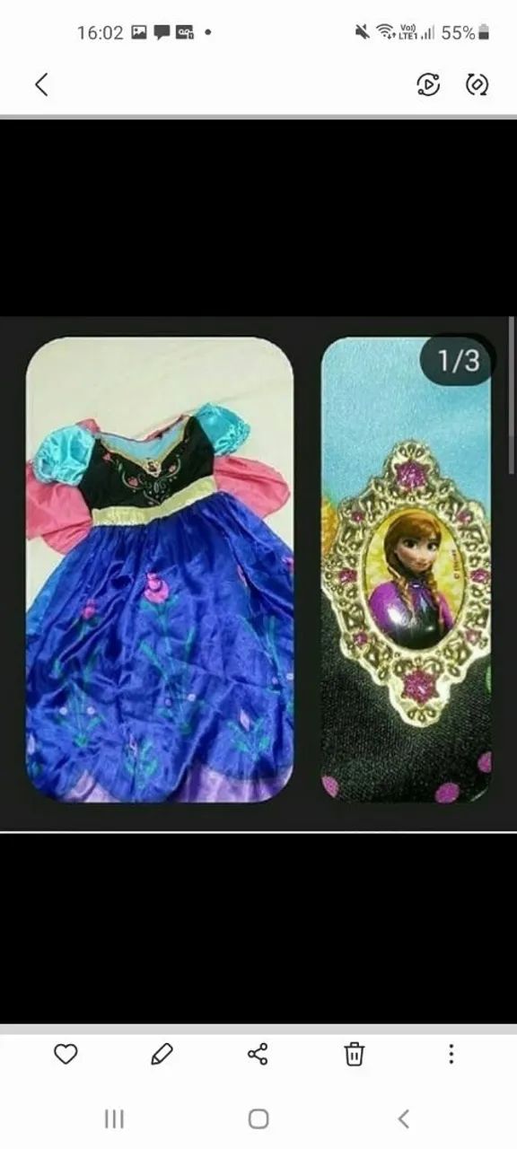 Anna's Frozen Dress
