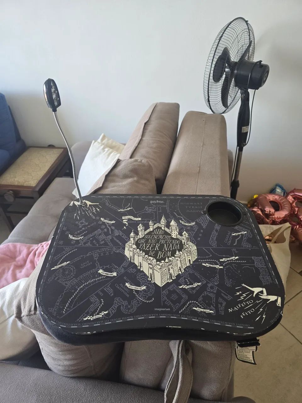 Suporte notebook Harry Potter