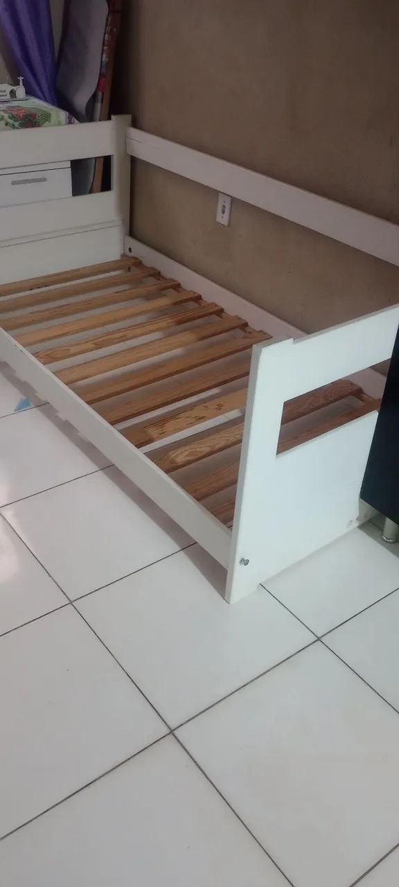 Cama para criança baixa sem risco de quedass - Foto 2