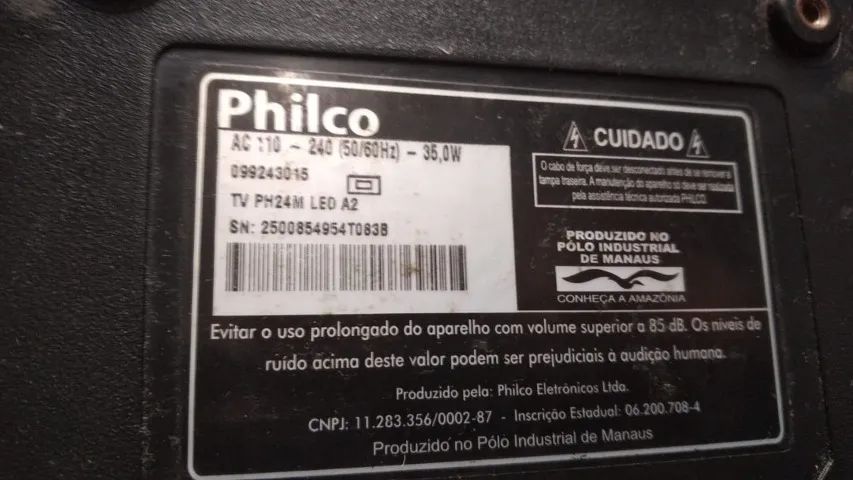 TV Philco 24 polegadas PH24M Fonte interna LED HD Perfeita - Foto 3