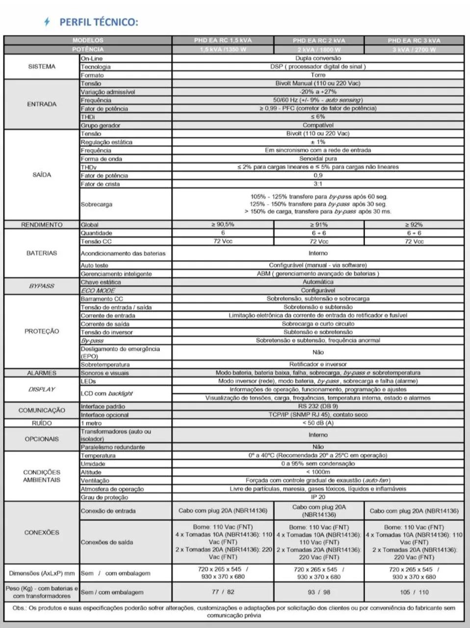 Nobreak 3kva Proteção Completa  - Foto 6
