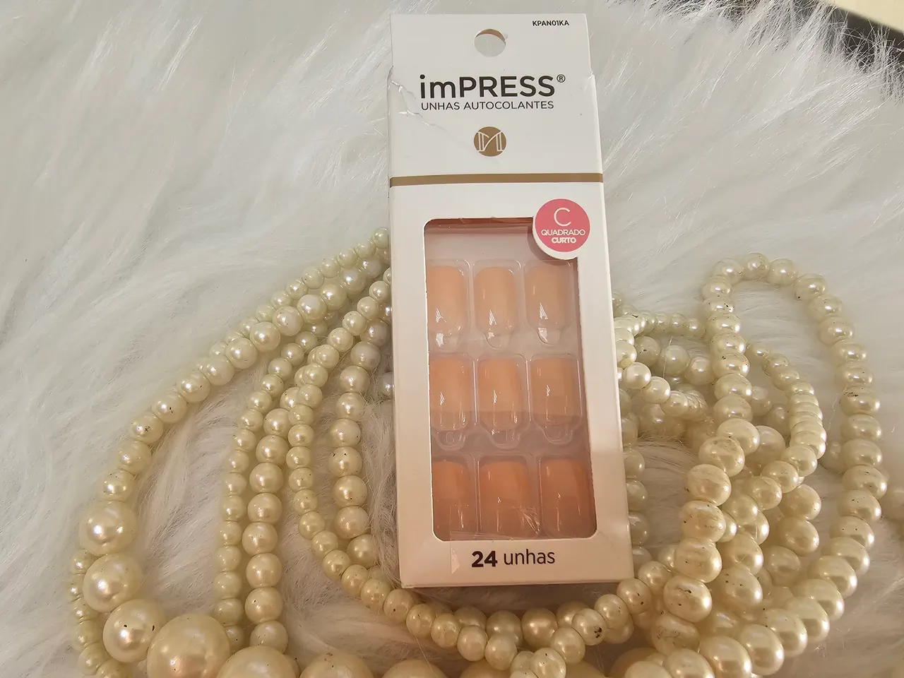 Unhas postiças Impress Kiss NY - Quadrado Curto