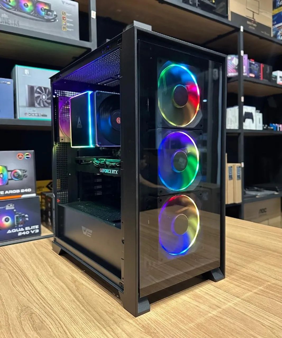 Pc Gamer ryzen 5700x3d + Rtx 4060 8gb / 32GB 3200mhz (Loja Física)