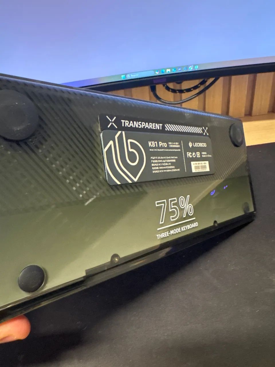 Teclado Mecânico LeoBog K81Pro 64197816142467122