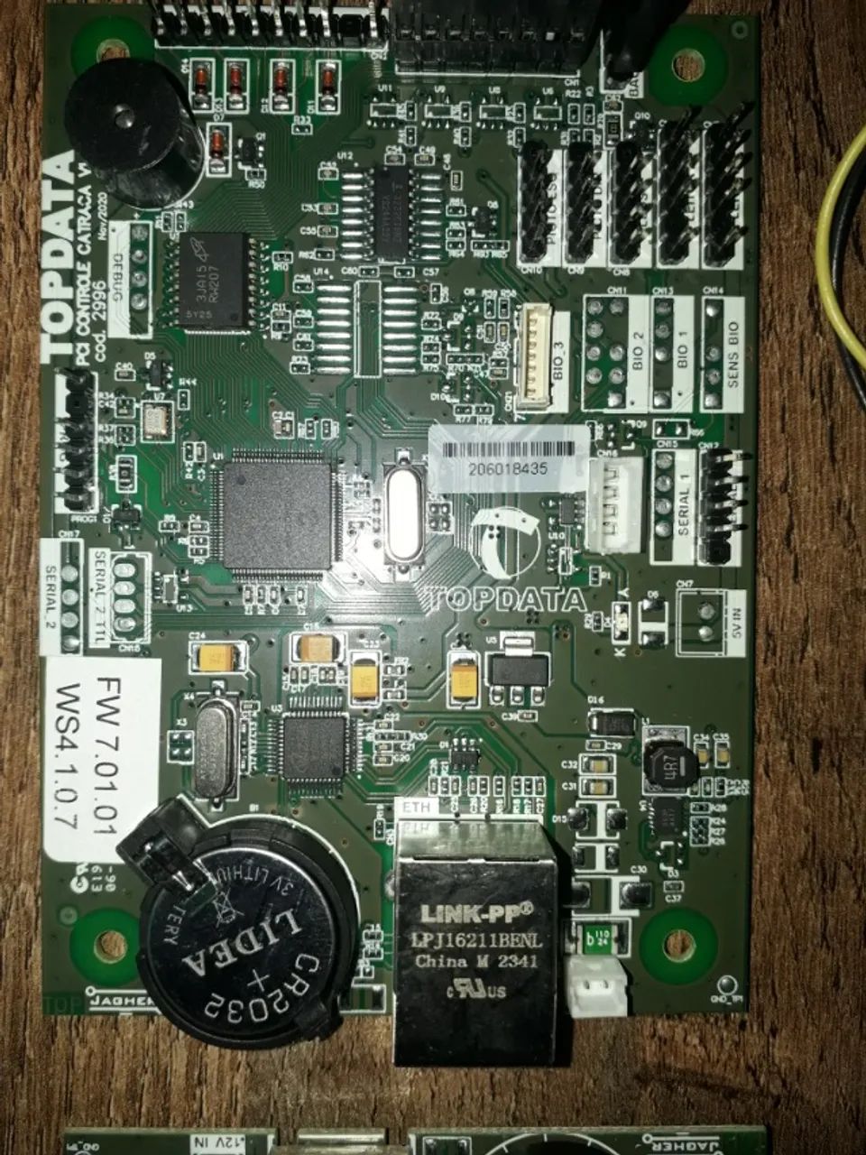 Placa Catraca Topdata Fit Revolution 4 Nova Versão - Foto 4