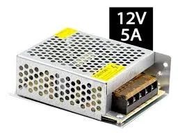 Fonte Chaveada 12v 5a 60w Câmera De Segurança Cftv Led