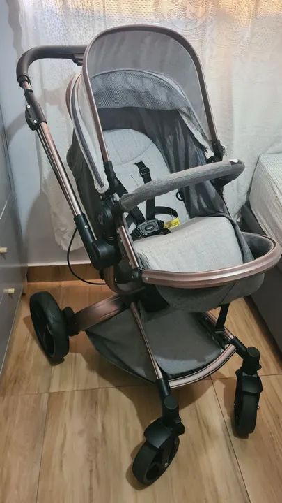 Kit completo Vulcan 360° dzieco + bebê conforto + base do carro - Foto 3