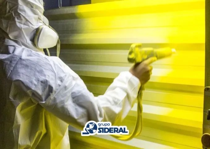 Jateamento e Pintura Eletrostática