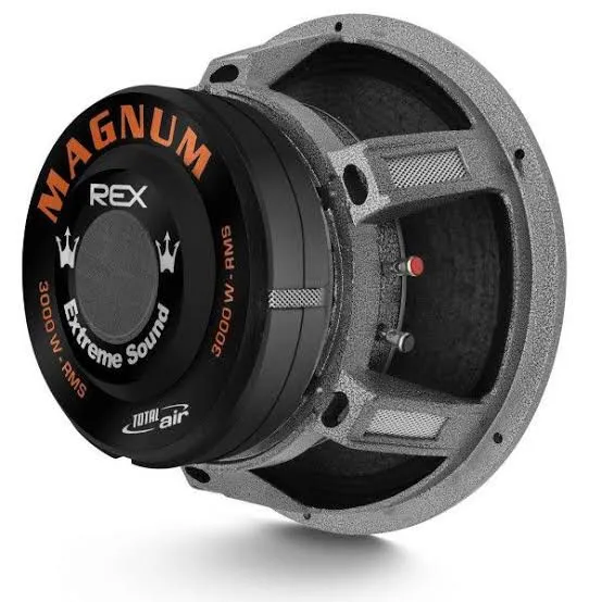 Falante woofer Magnum Rex 3000W RMS